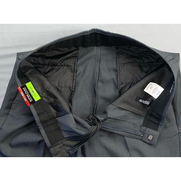 Kennith Cole Reaction Techni-Cole Slim Fit Performance Dress Pants. Gray, 34X30. - Picture 5 of 7